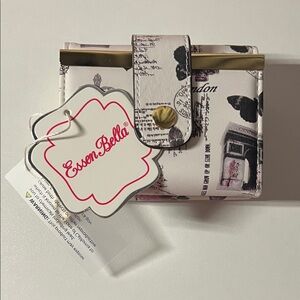 Esson Bella Butterfly Print Wallet